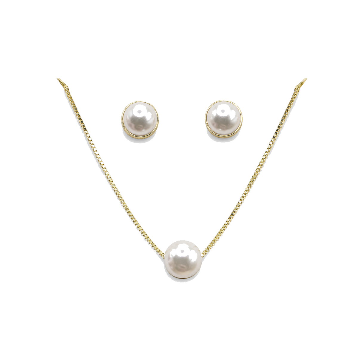 Conjunto perla simple