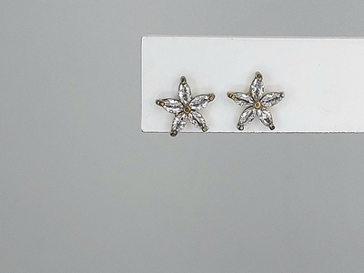 Arete flor navette