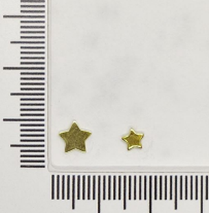 Aros mini estrella