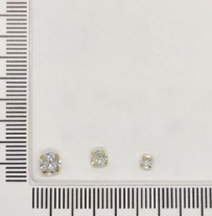 Aros mini bolitas lisas