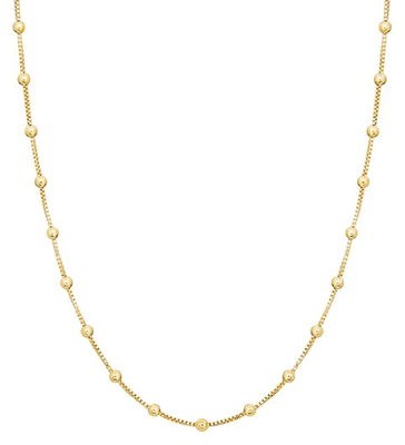 Cadena veneciana 0.80 con bolita
