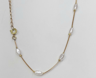 Choker perla barroca