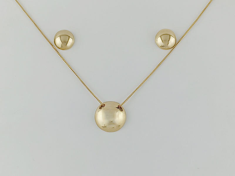 Conjunto redondo liso
