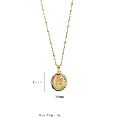 Collar Virgen María