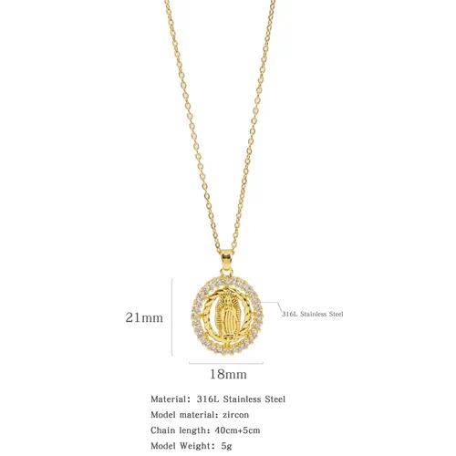 Collar Virgen María