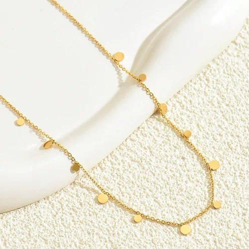 Collar cadena redonda