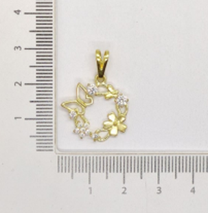Colgante San Benito con cadena