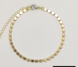 Pulsera con perlas