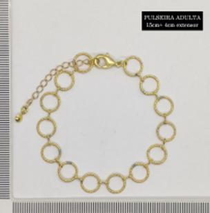 Pulsera eslabones círculos