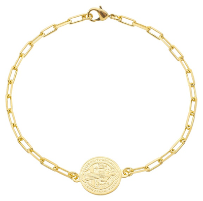 Pulsera cartier con San Benito